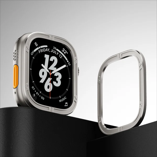 Immortális Acél Köröm Védő Kör Apple Watch Ultra-hoz