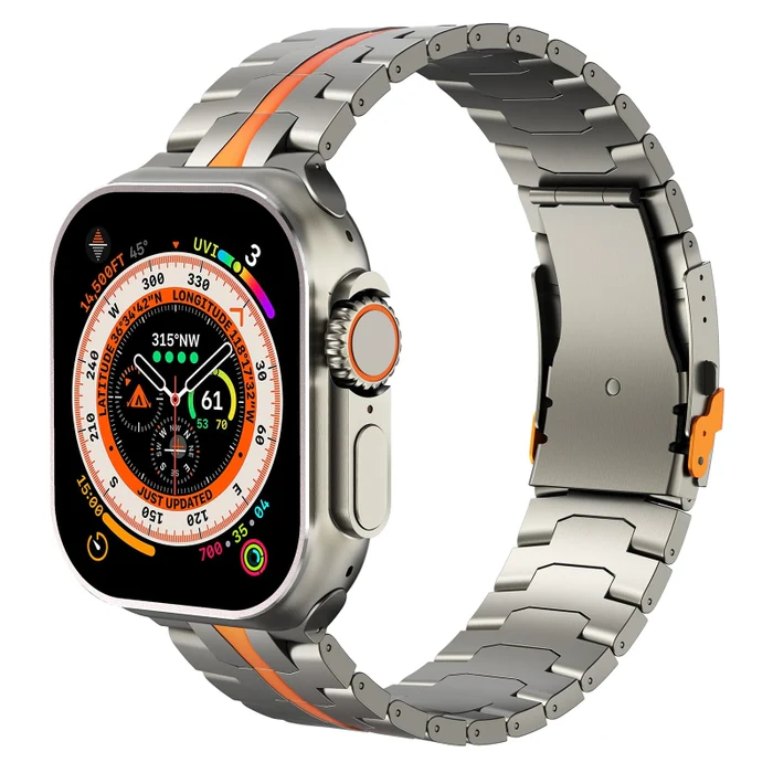 Cinturino in lega di titanio per Apple Watch