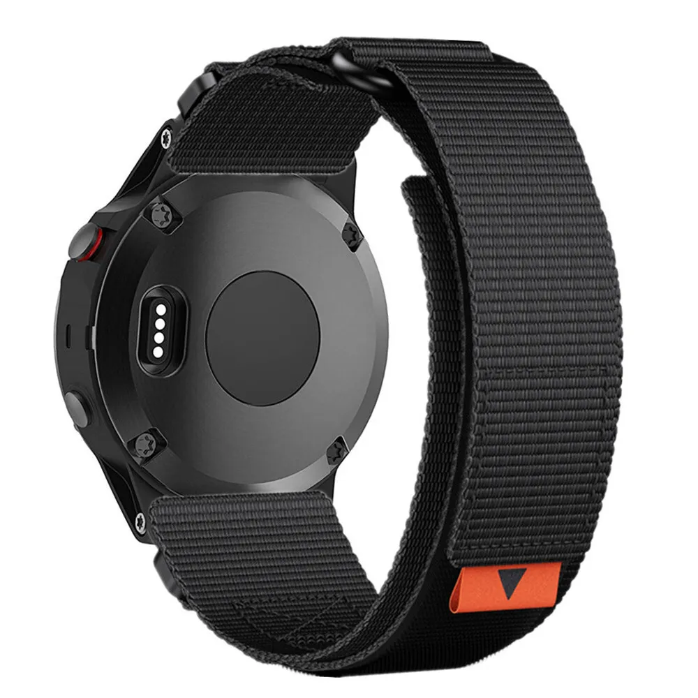 Taktisk nylonurrem er egnet til Garmin Tactix Fenix 8 7 7X 6 6X