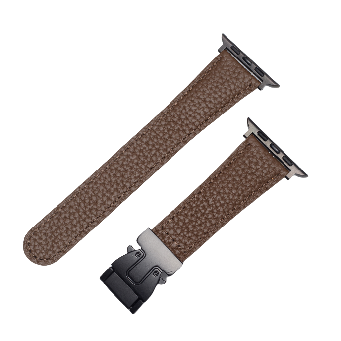 Magnetic Buckle Leather Band for Apple Watch