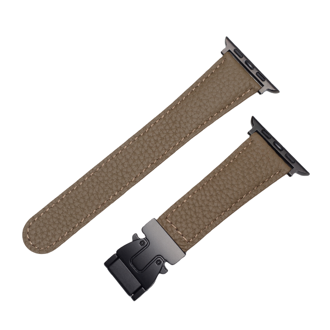 Magnetic Buckle Leather Band for Apple Watch