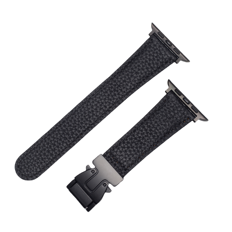 Magnetic Buckle Leather Band for Apple Watch