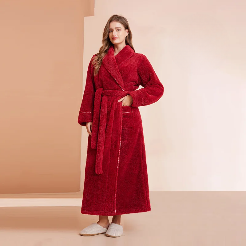 FleeceComfort – Robe de banho de flanela de inverno