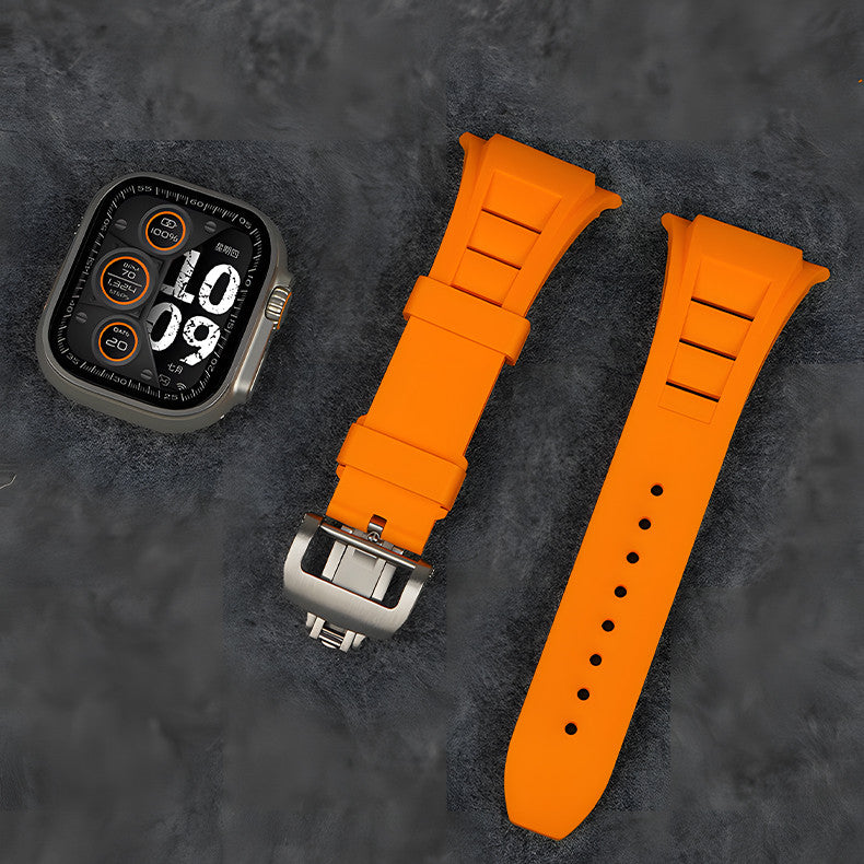 Sport Fluorine Rubber Apple watchband