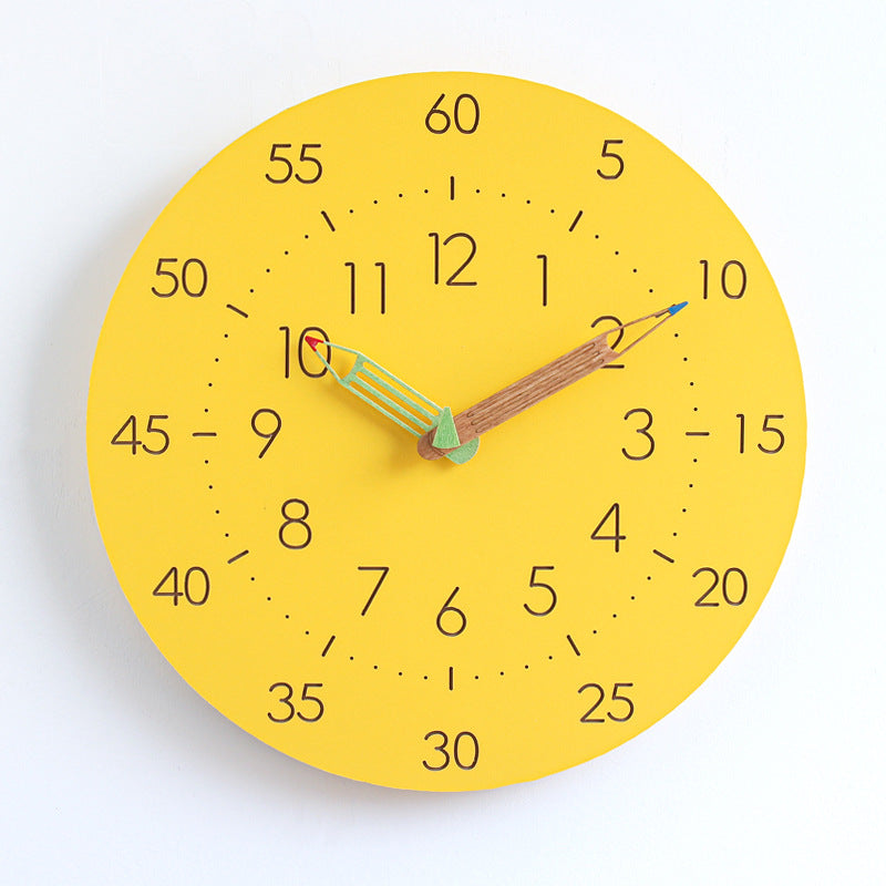 Analogue Noiseless Childrens Wall Décor Clock