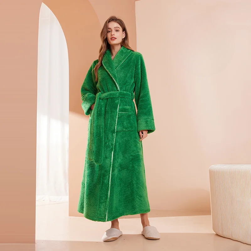 FleeceComfort – Robe de banho de flanela de inverno