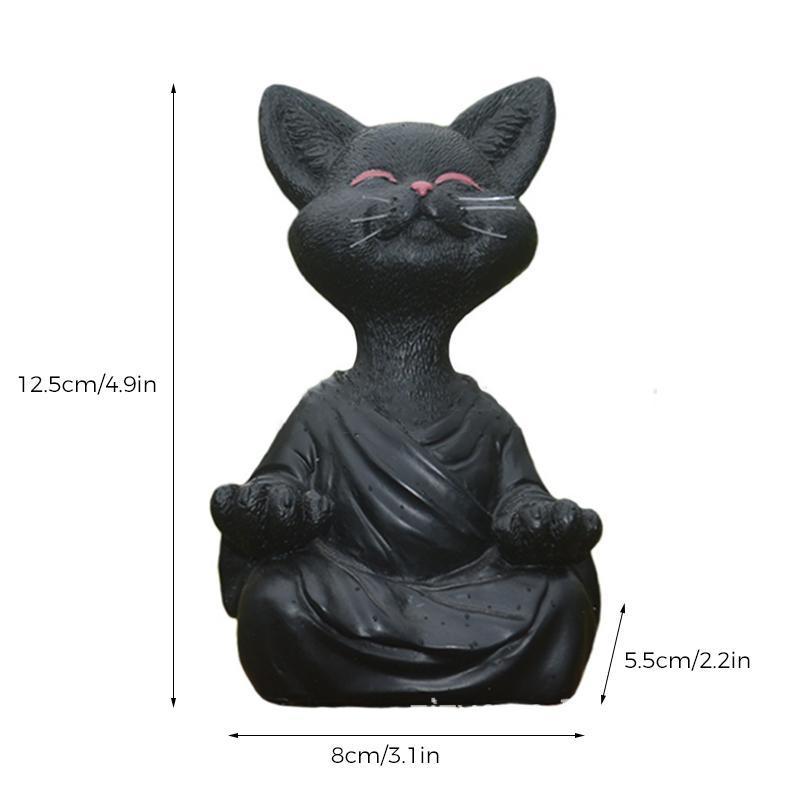 Happy Buddha Cat Decor