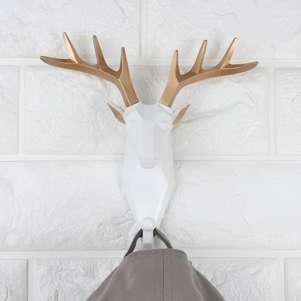 Animal Head Wall-Mounted Key Holder