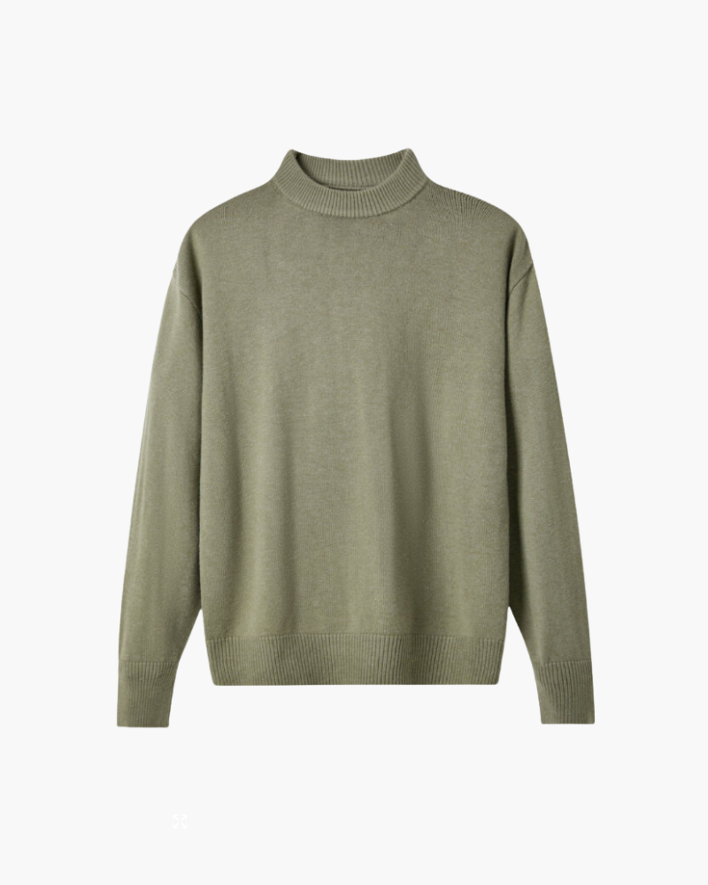 Turtleneck i 100 % premium ull