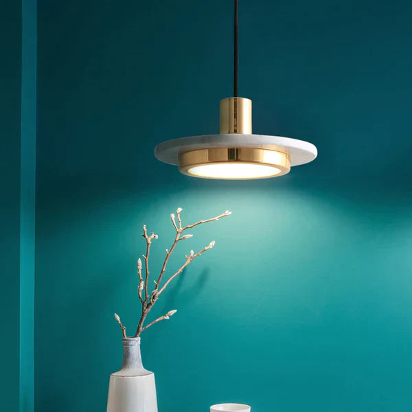 Elegante – Lampada a sospensione moderna in marmo