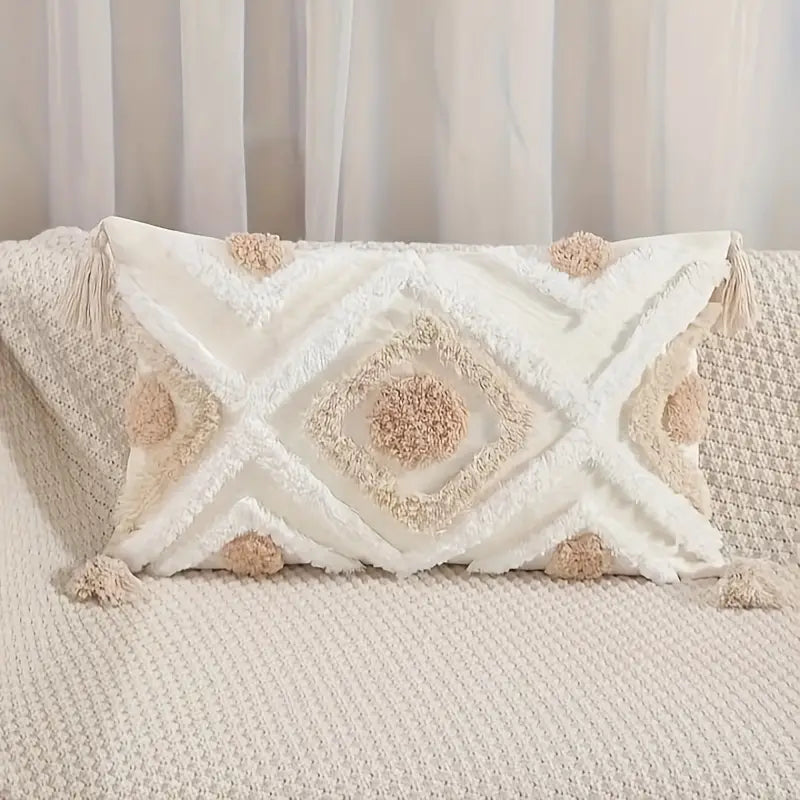 Bohemian Bliss Tufted Pillow