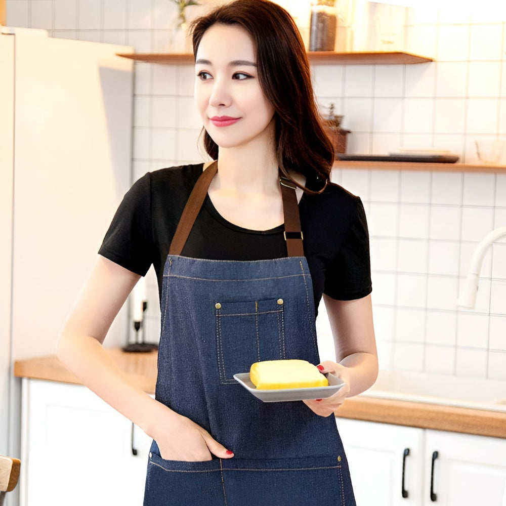 Adjustable Denim Apron