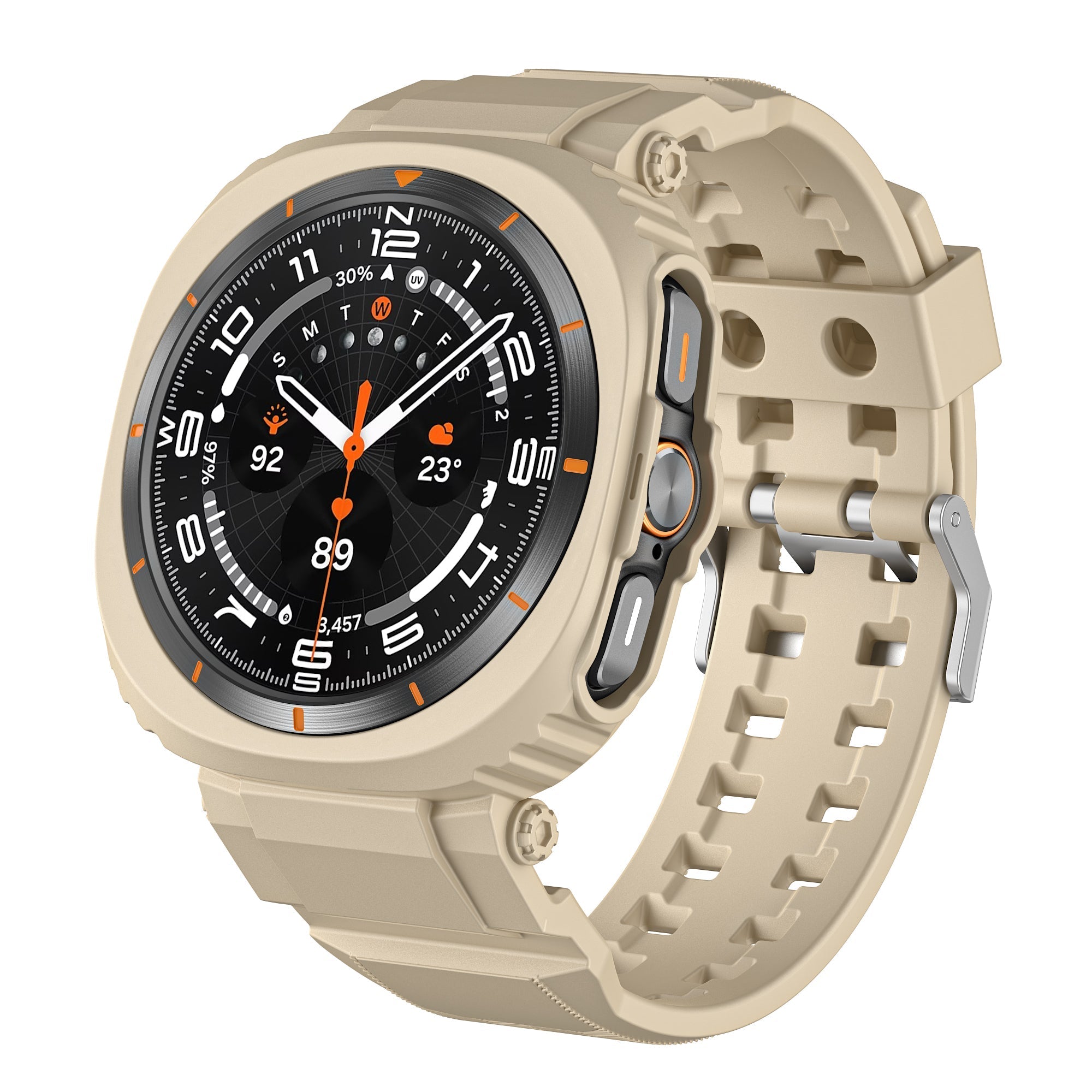 Sport TPU Szíj + Tok Samsung Galaxy Watch Ultra 47mm-hez