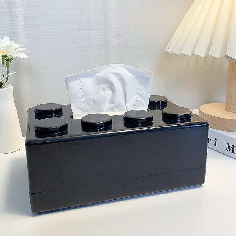 Nostalgic Lego Block-Style Tissue Case