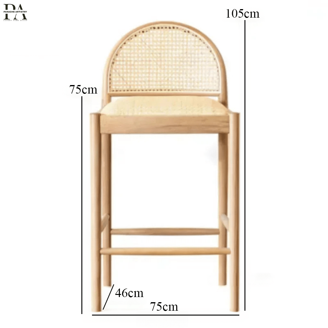 Terra Firma Rattan Bar Stool