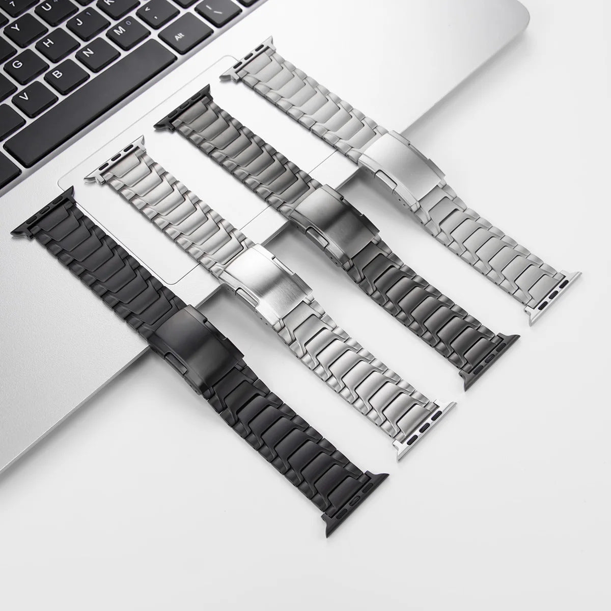 Titanium alloy strap Pro with rhombus design