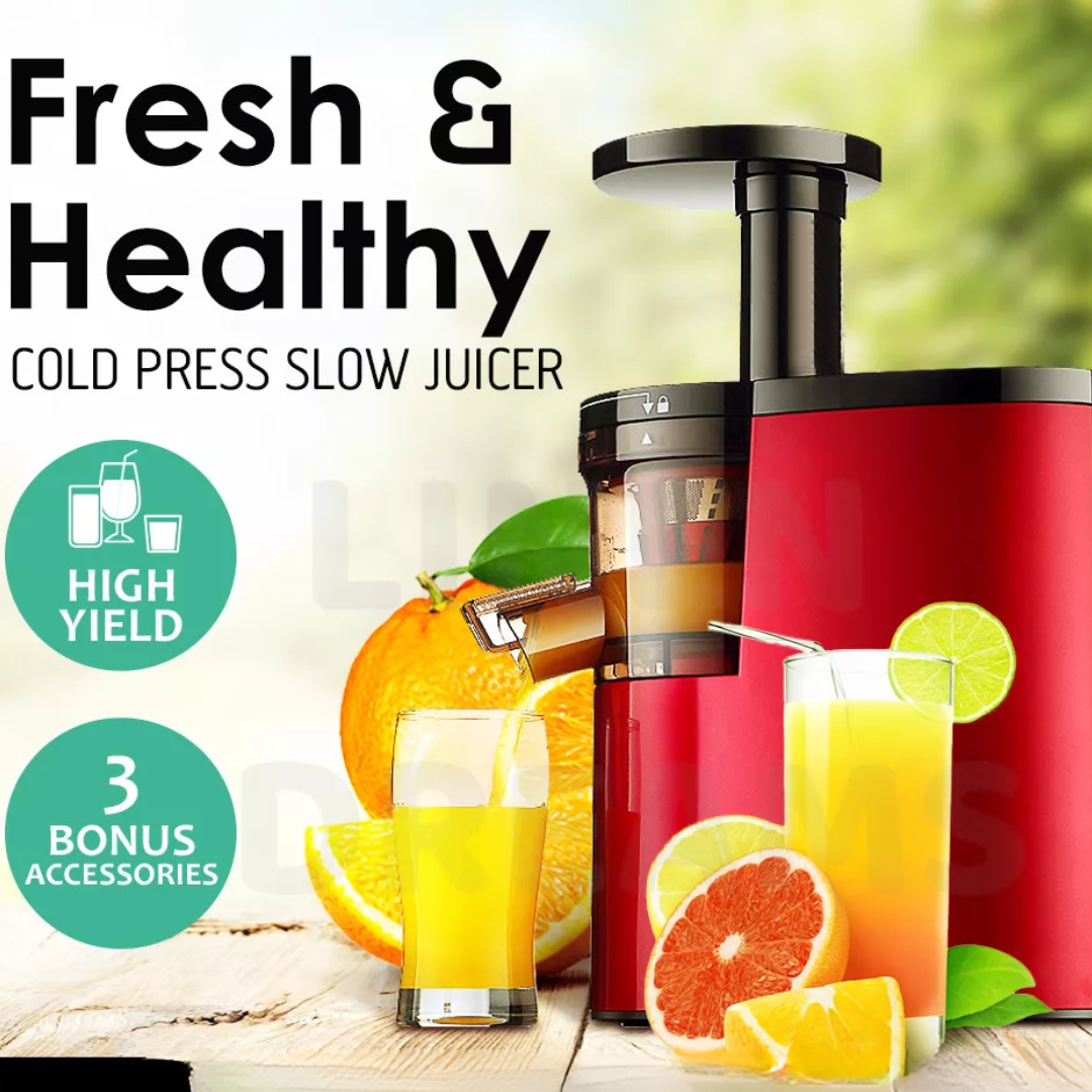 Kaltpress-Slow Juicer – Genießen Sie glatten, pulpfreien frischen Saft