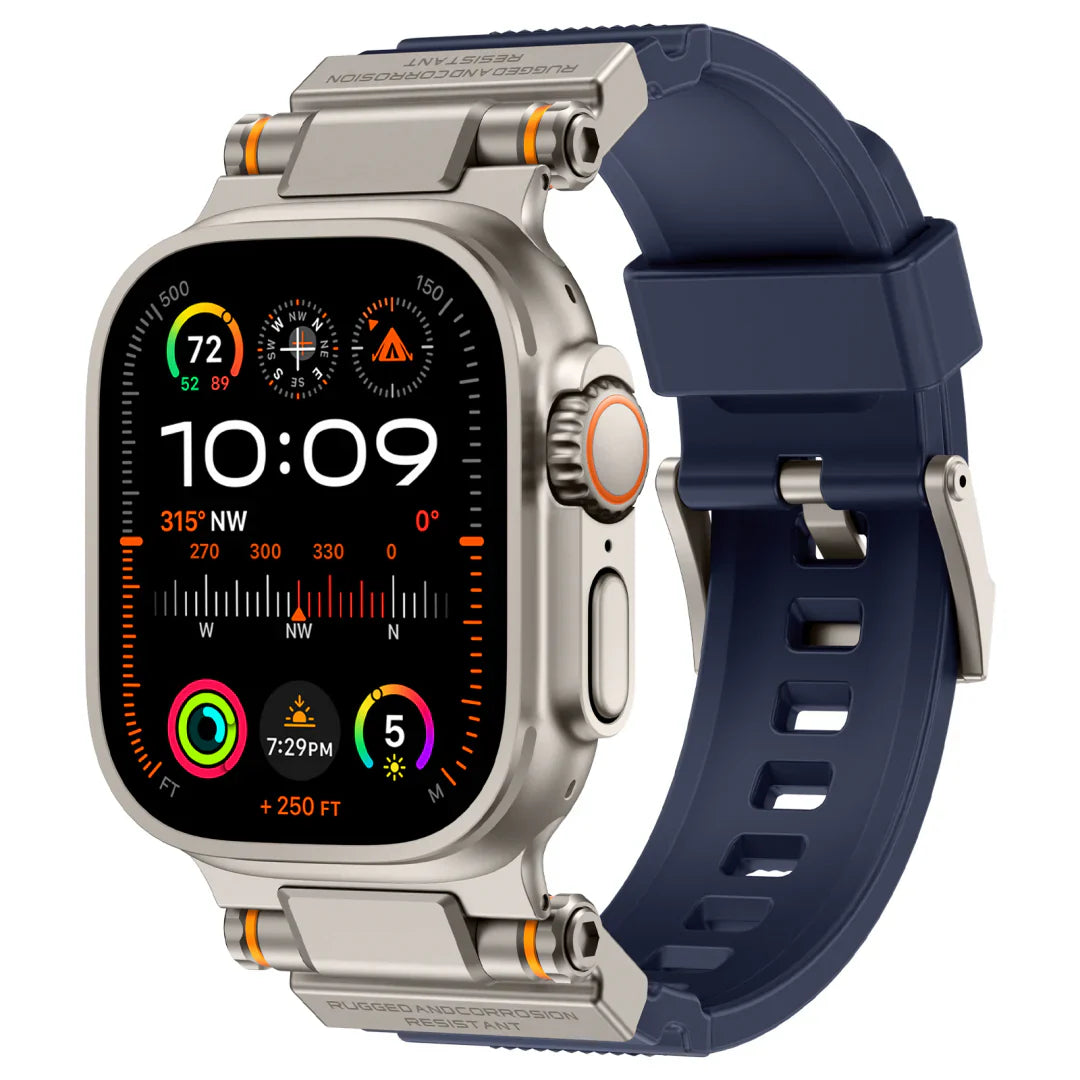 Mecha Design Silikonrem for Apple Watch