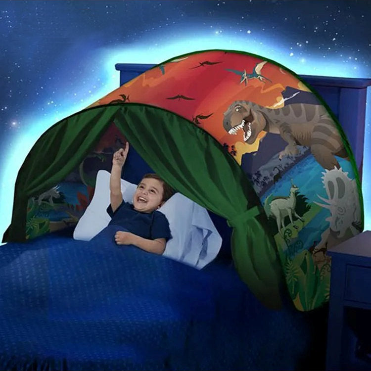 DreamDome | Tenda da letto per bambini | Crea magiche avventure durante il sonno | Installazione facile