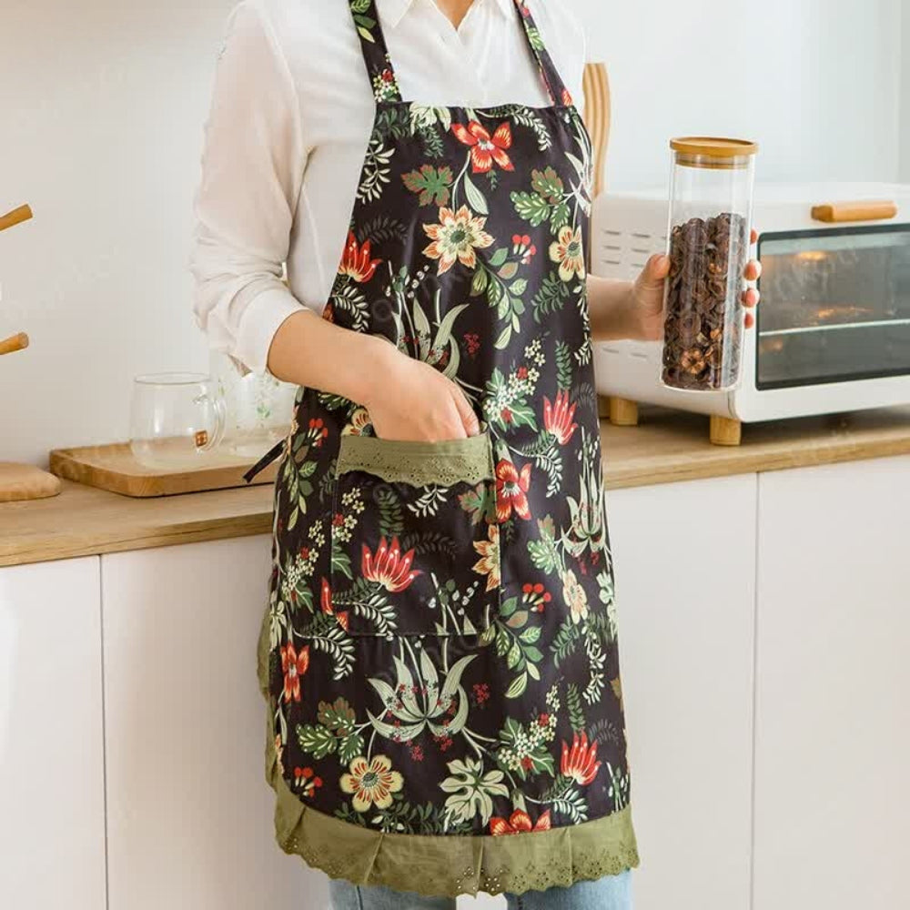 Delantal Práctico de Jardinería y Floral para la Cocina