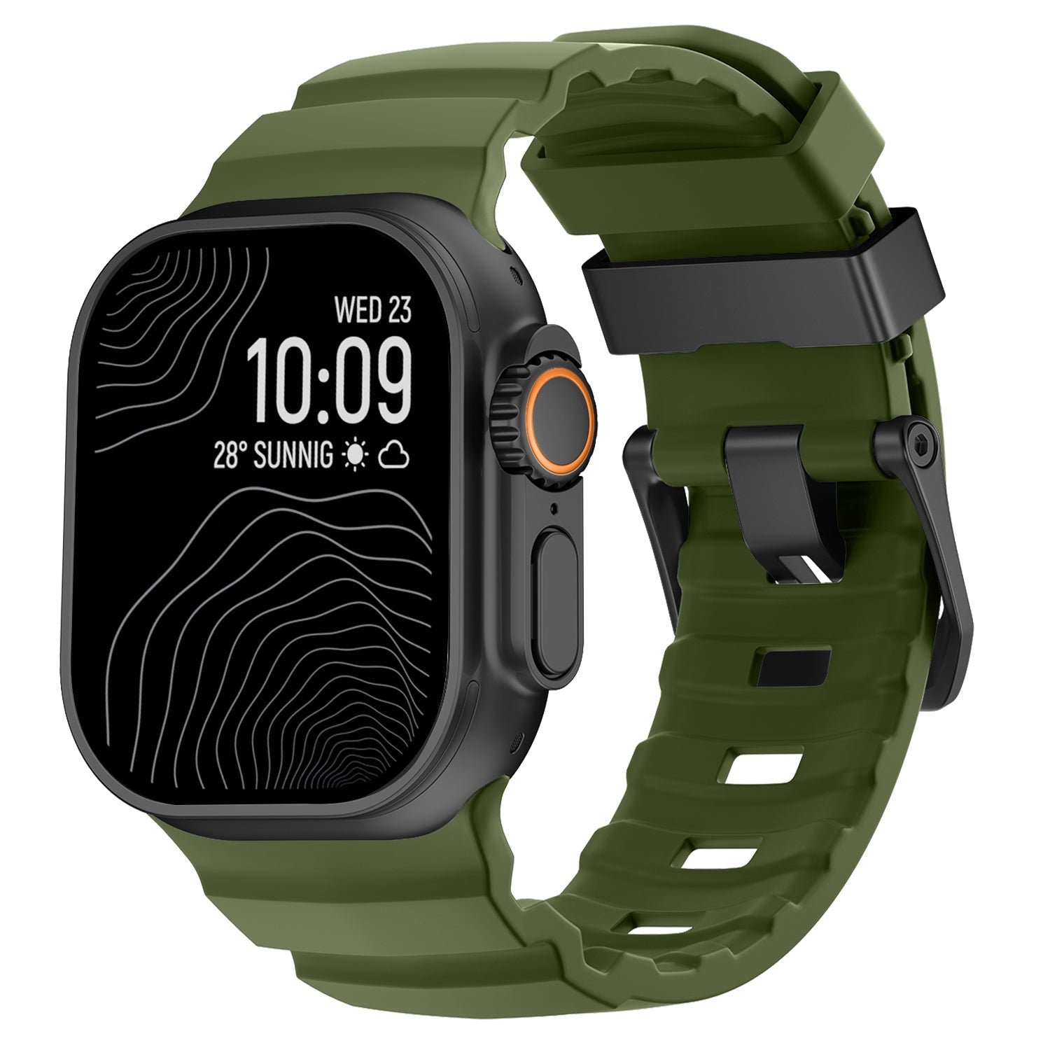 Outdoor-Sport-Silikonarmband für die Apple Watch