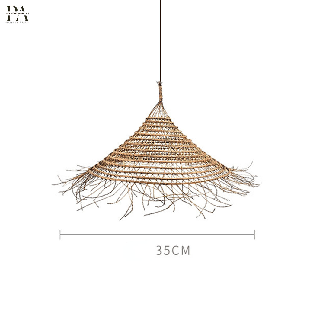 Retro Woven Chandelier