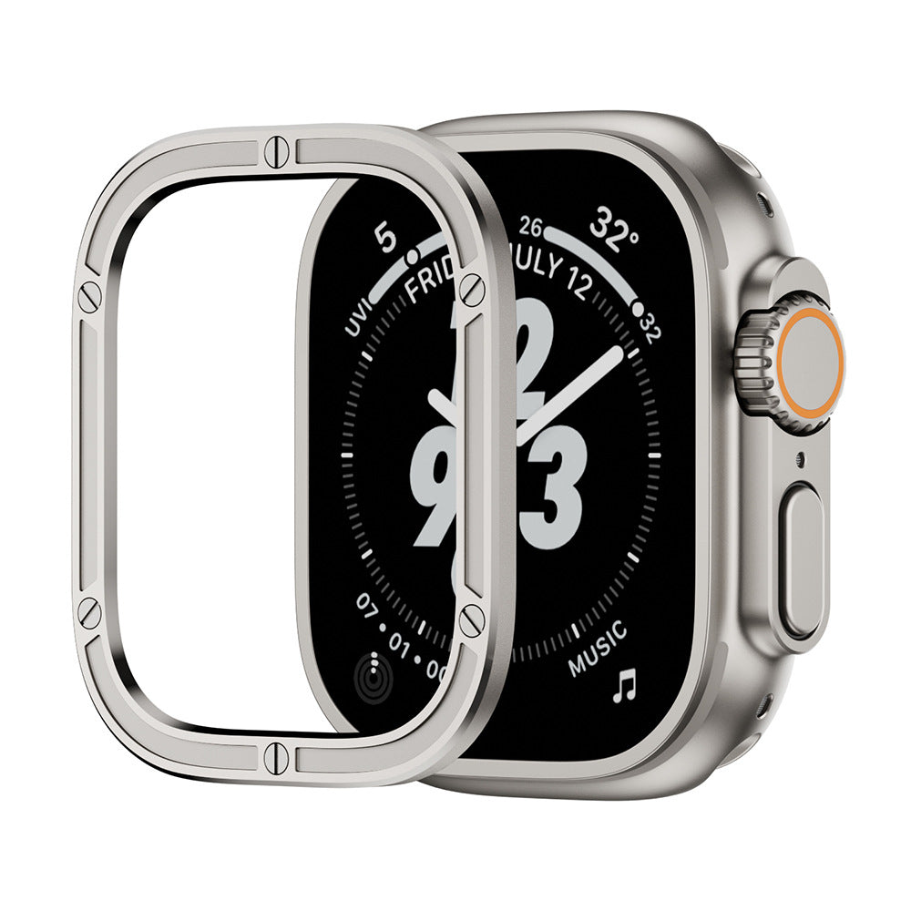 Immortális Acél Köröm Védő Kör Apple Watch Ultra-hoz