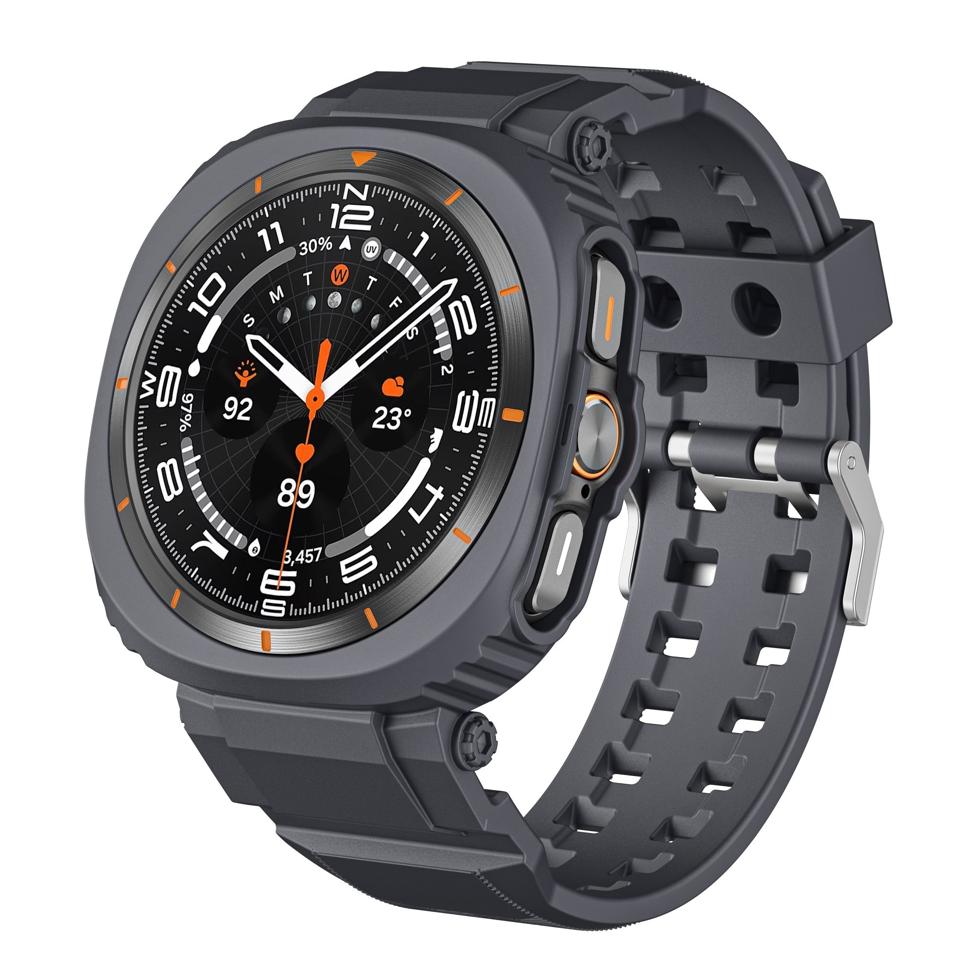 Sport TPU Szíj + Tok Samsung Galaxy Watch Ultra 47mm-hez