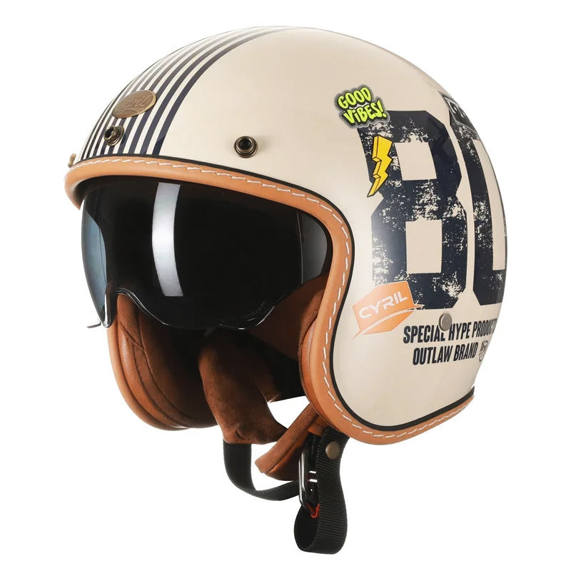 Casque ouvert Retro JetLite