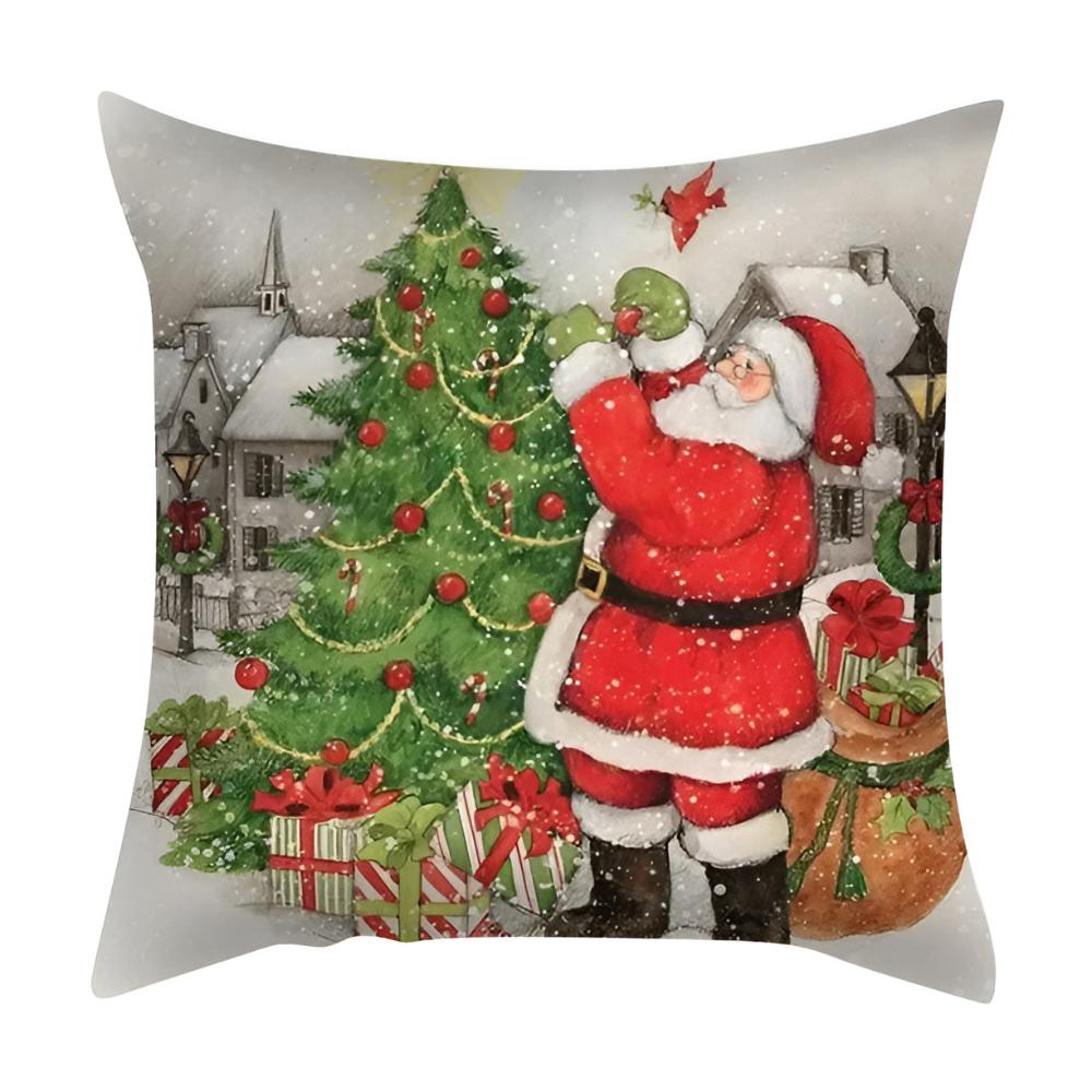 Housse de coussin Cardinal de Noël