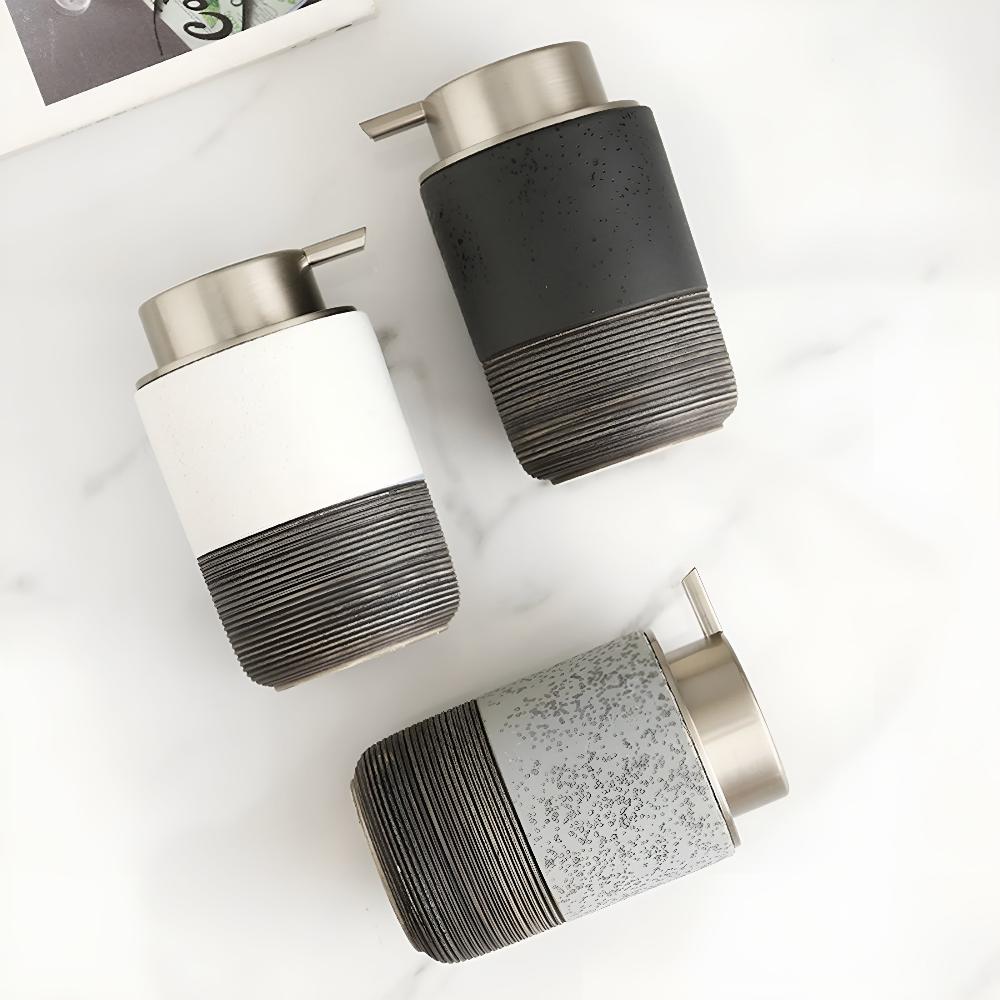 Minimalist Ceramic Soap Dispenser