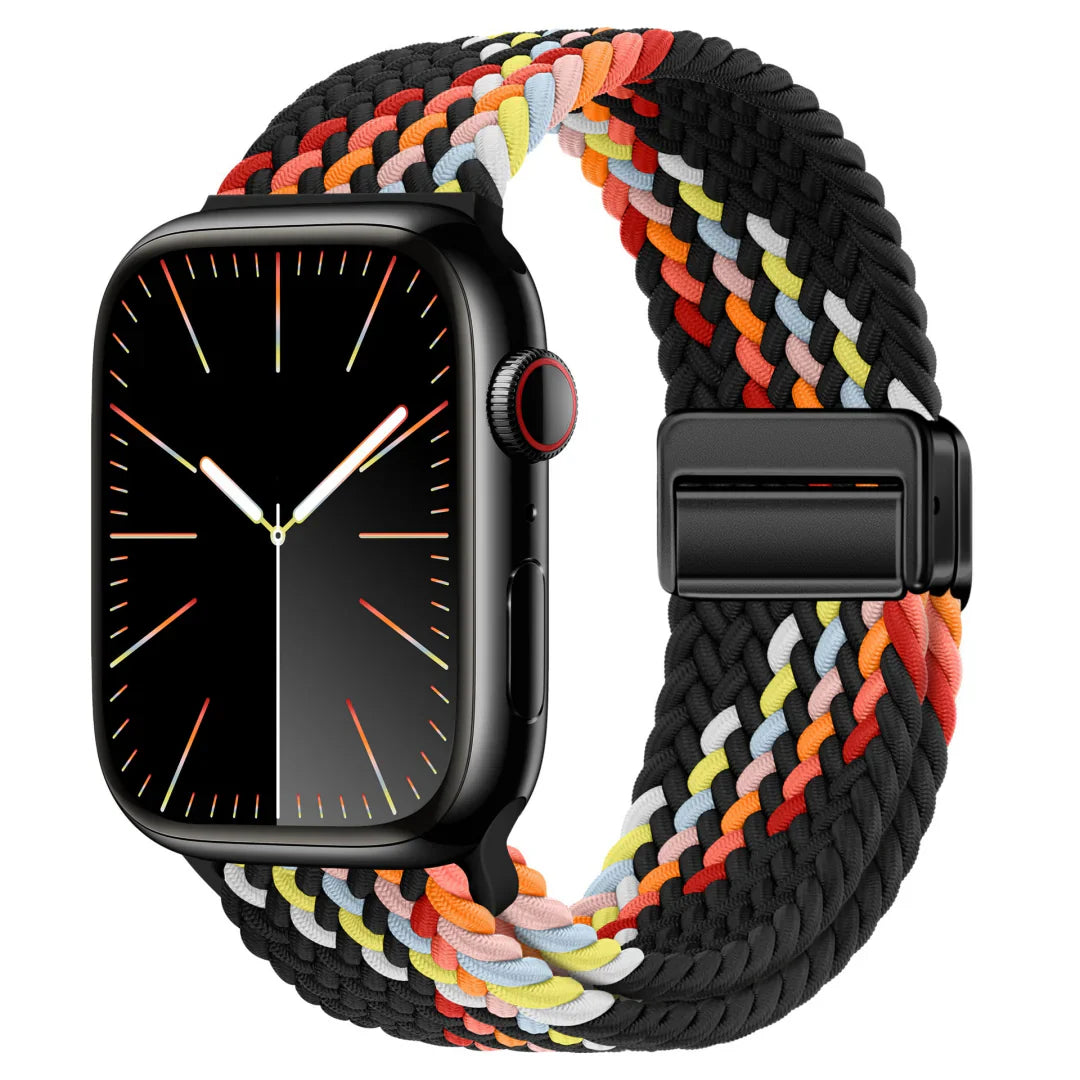 Magnetische Nylon Band Voor Apple Watch