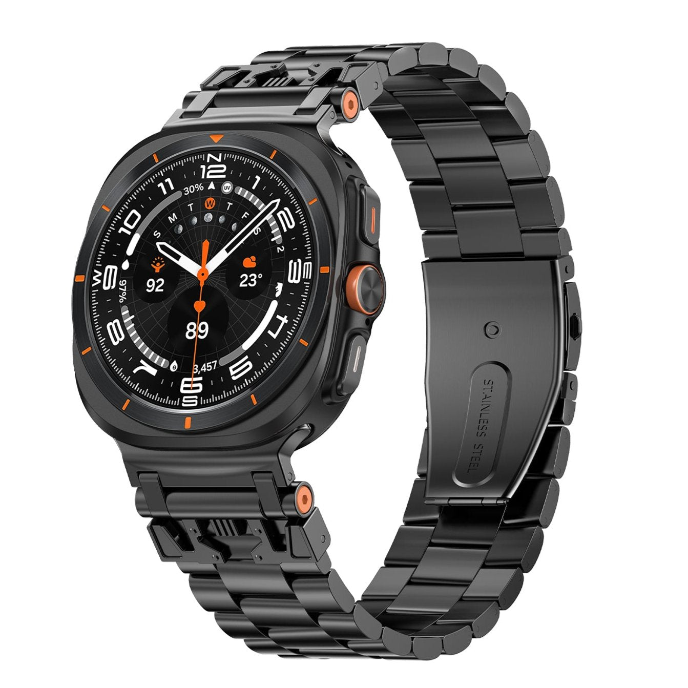 Bracelet en acier inoxydable Armor pour Samsung Watch 7 Ultra