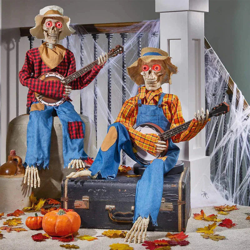 Décoration squelette - GrimPickers - Dueling Banjo - Comical Musical Chaos