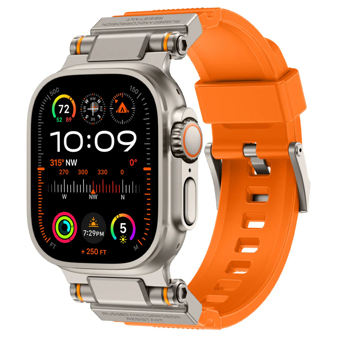 Mecha Design Silikonrem for Apple Watch