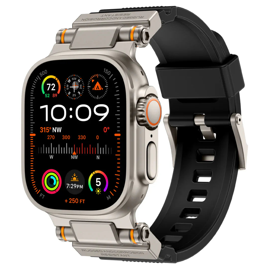 Mecha Design Silikonrem for Apple Watch