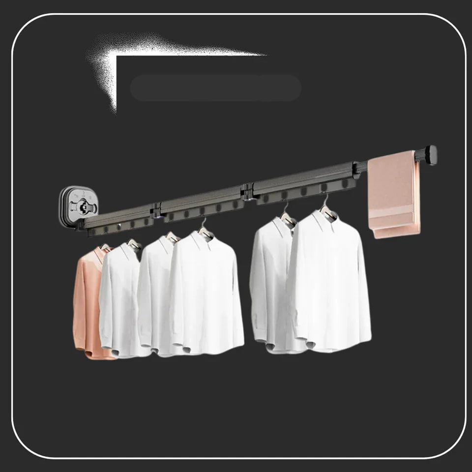 Retractable Clothes Drying Rack in Aluminium