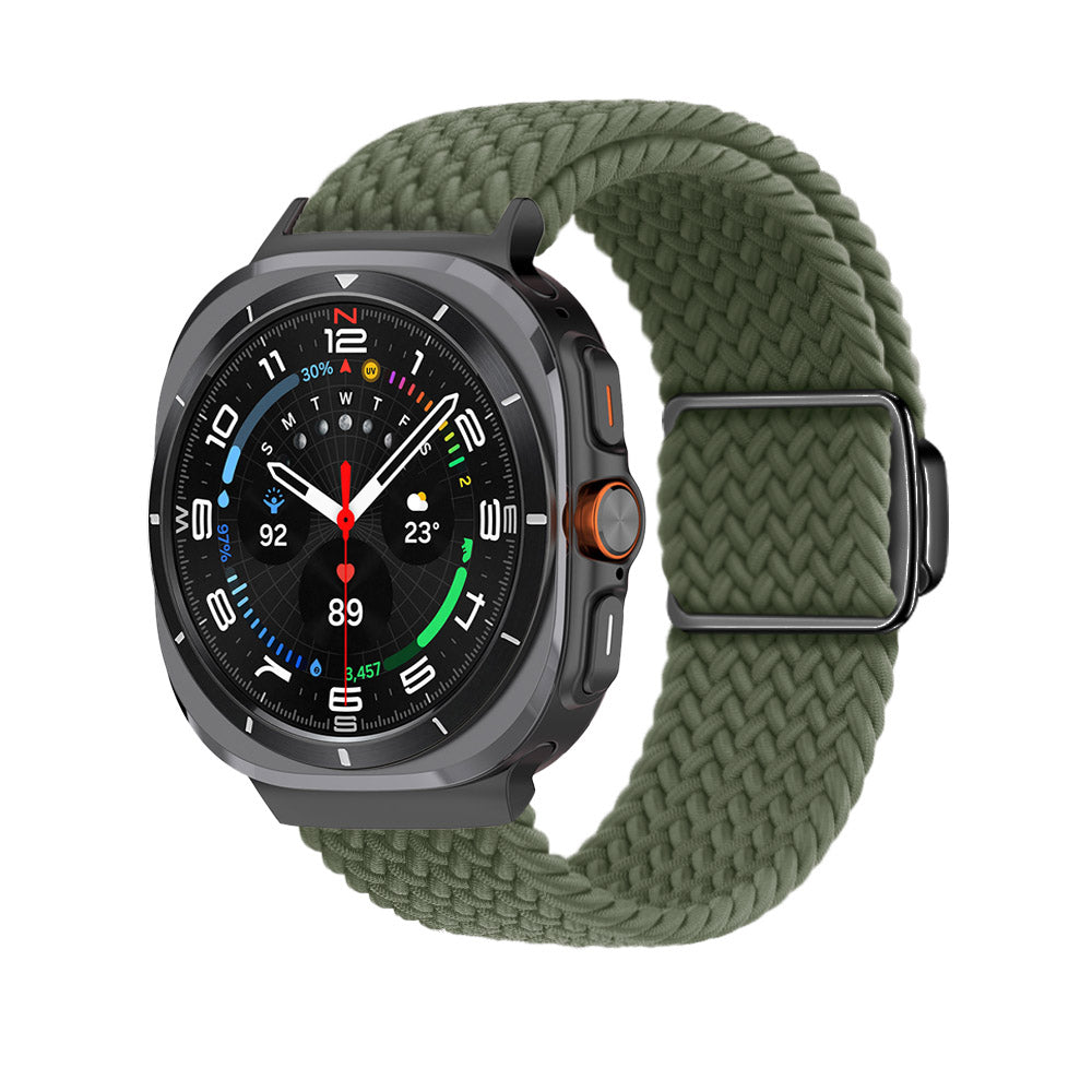 Mágneses csat, szőtt nylon szíj a Samsung Galaxy Watch Ultra-hoz