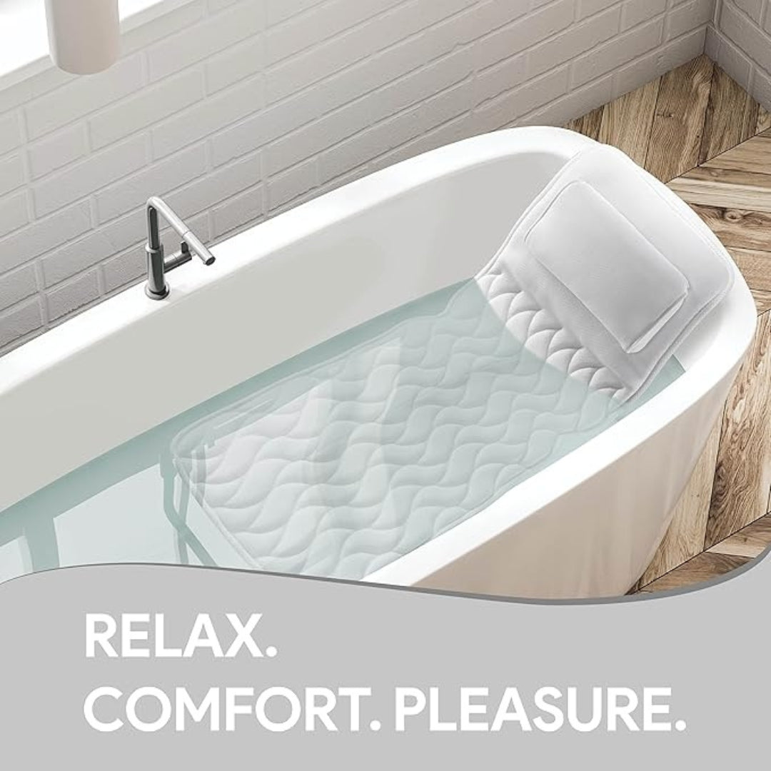 Luxe Full Body Bathtub Pillow | Bath Mattress