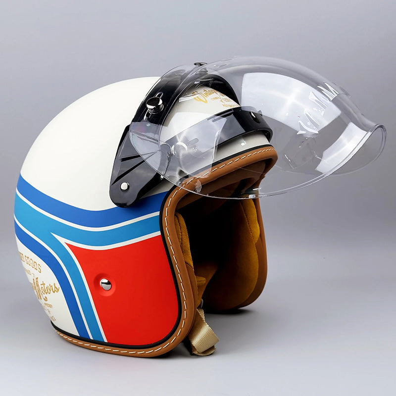 Timeless Motorcycle Helmet - DOT and ECE Approved