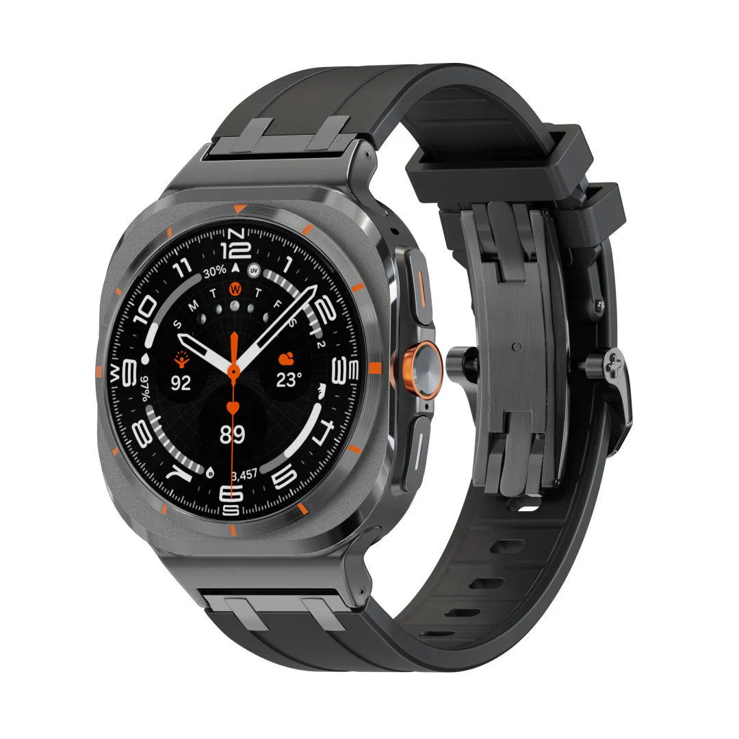 AP siliconen band met vlindergesp voor Samsung Galaxy Watch Ultra