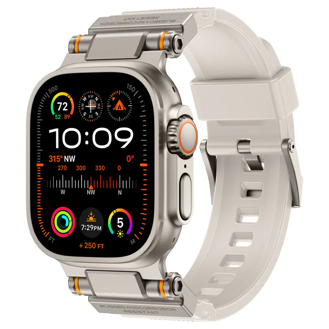 Mecha Design Silikonrem for Apple Watch