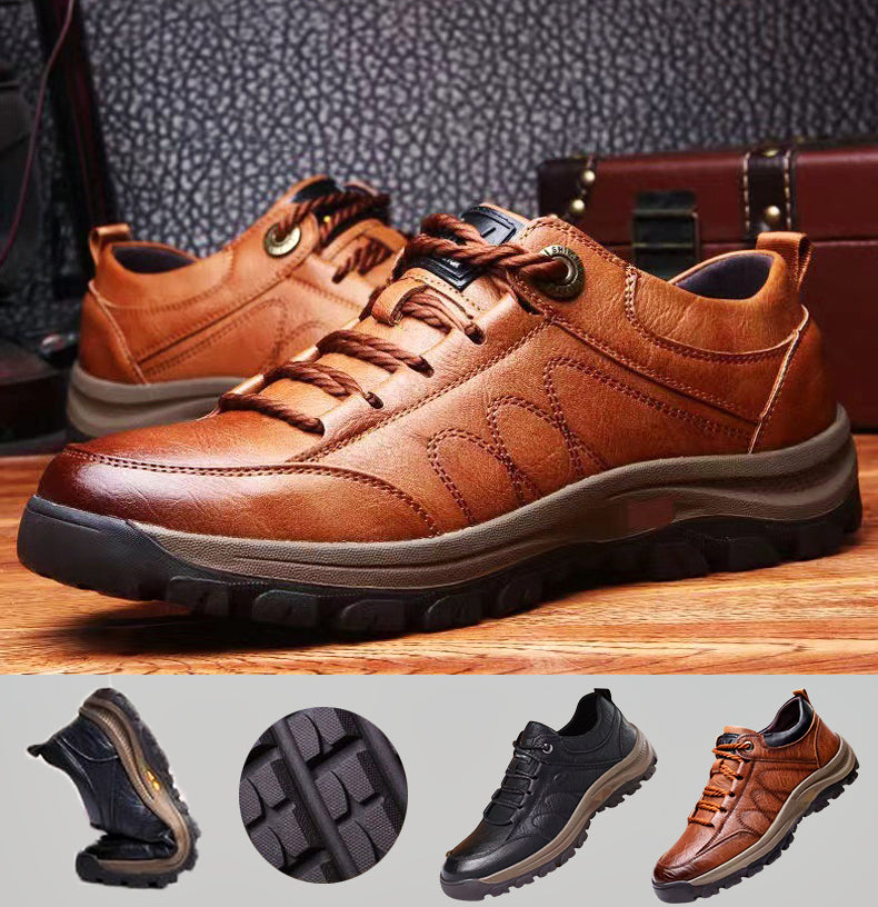 ARCO | ZAPATOS CASUALES DE CUERO HECHOS A MANO PARA HOMBRE