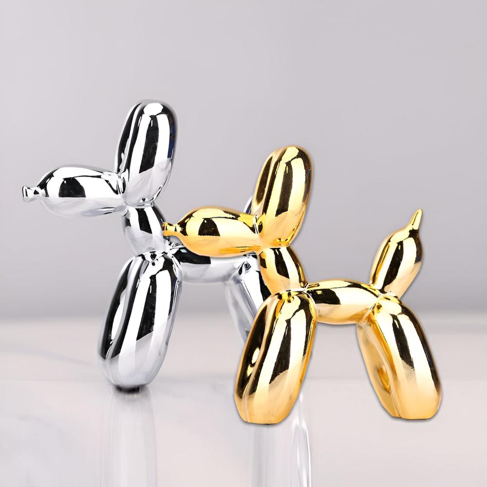 Balloon Dog Resin Sculpture