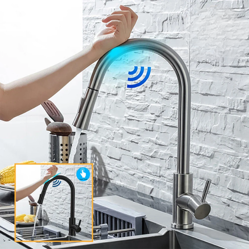 TouchNickel – Smarte Mischbatterie mit Sensor-Wasserhahn