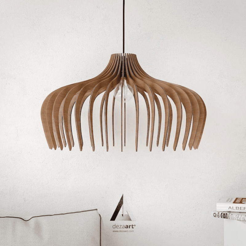 Hayden Wooden Chandelier