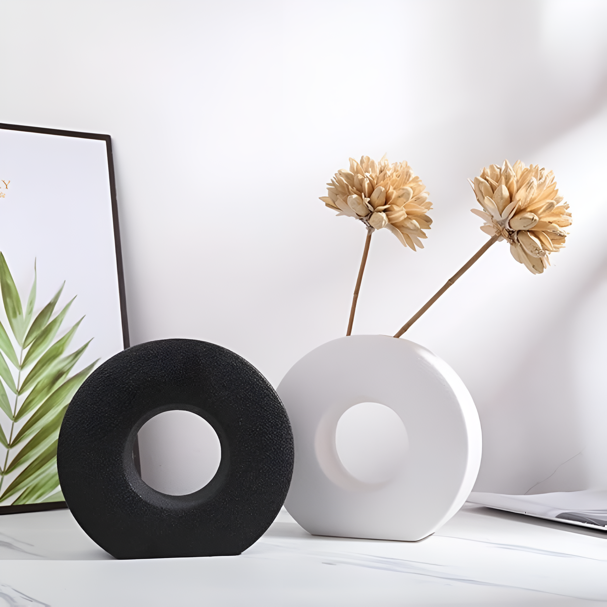 Nordisk minimalistisk stil keramikk vase