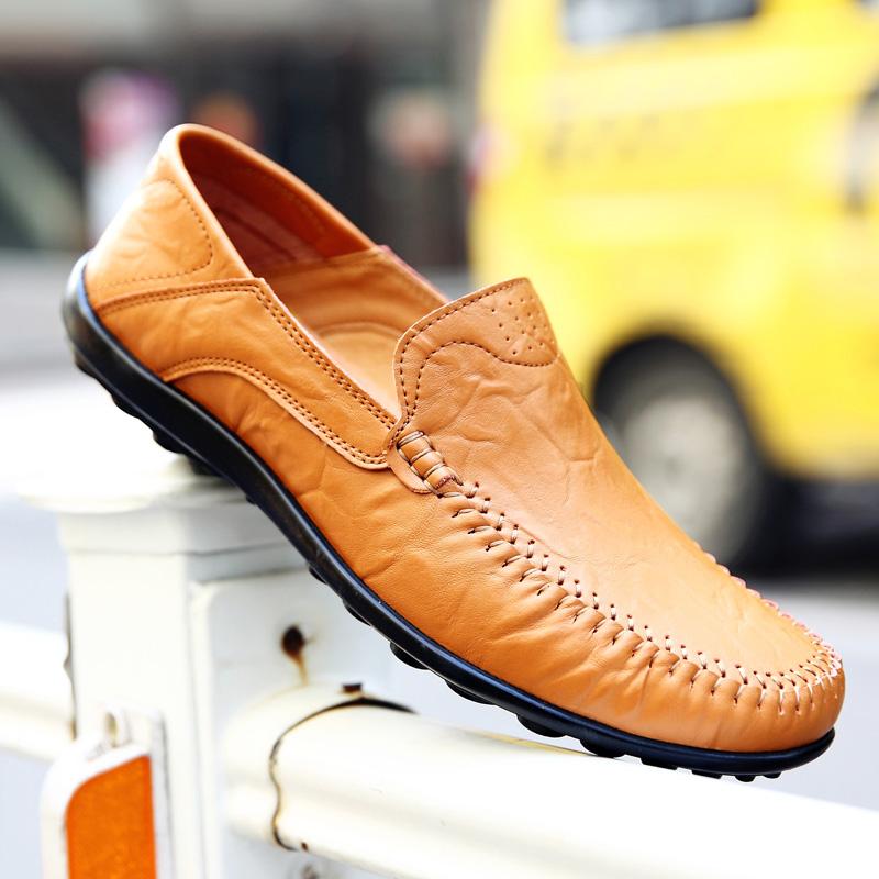 Francesco Tacconi slippers. 100% genuine leather summer loafers/shoes