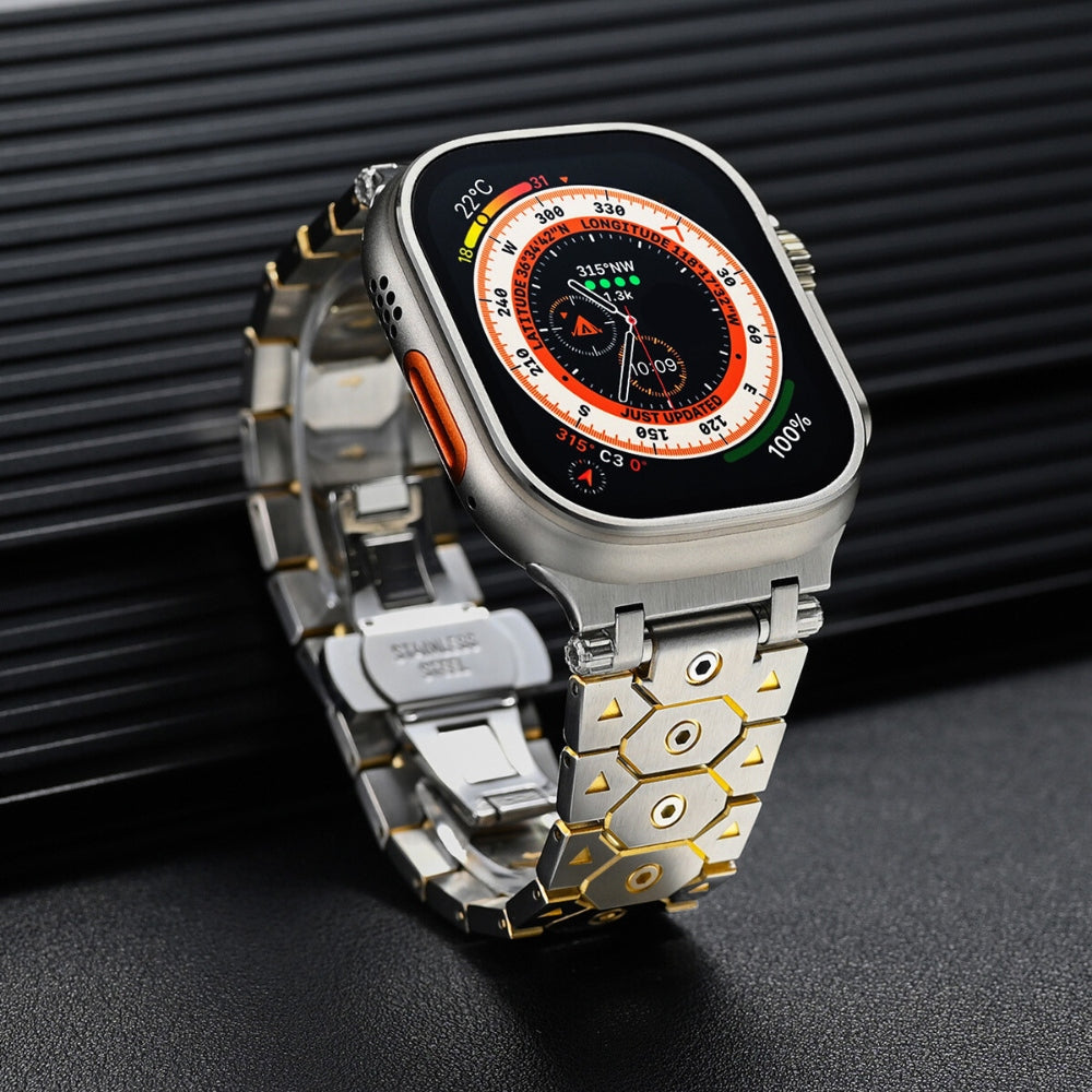 FusionX Titanium Apple Watch Band