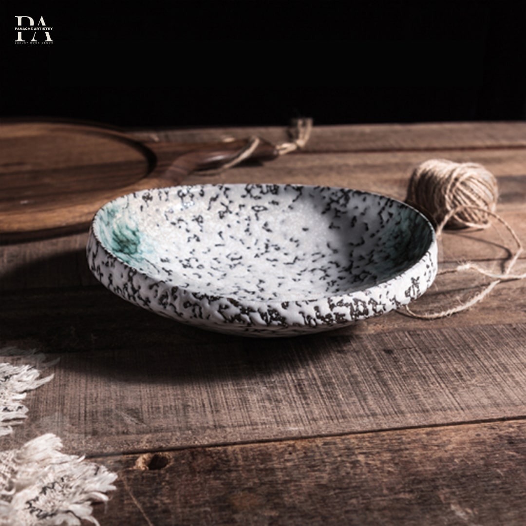 Rustic Zen Garden Plate